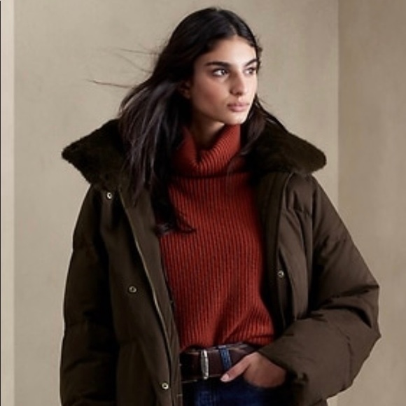 petite lowri puffer coat